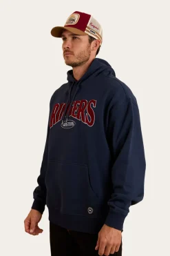 Clearance Ringers Western Daylesford Mens Australia Cotton Fleece - Navy / White