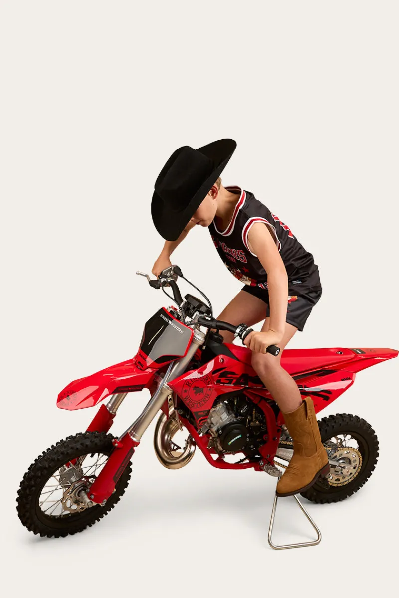 Online Ringers Western Do No Harm Kids Tank - Black