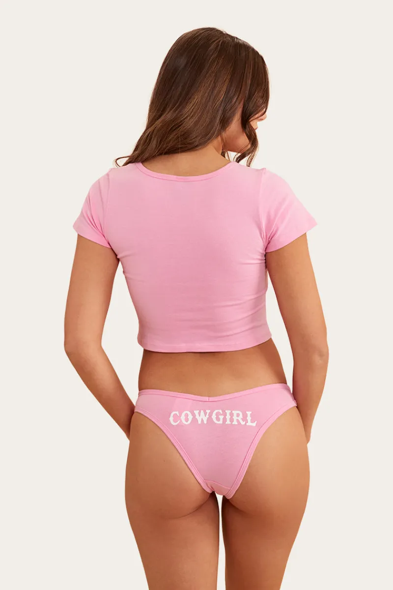 Ringers Western Dreamer Womens Sleep Set - Pastel Pink