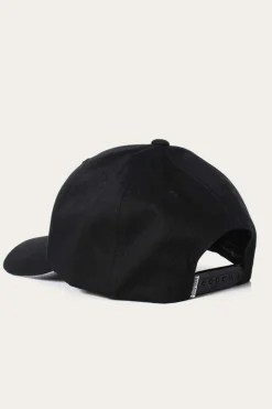 Hot Ringers Western Drover Baseball Cap - Jet Black