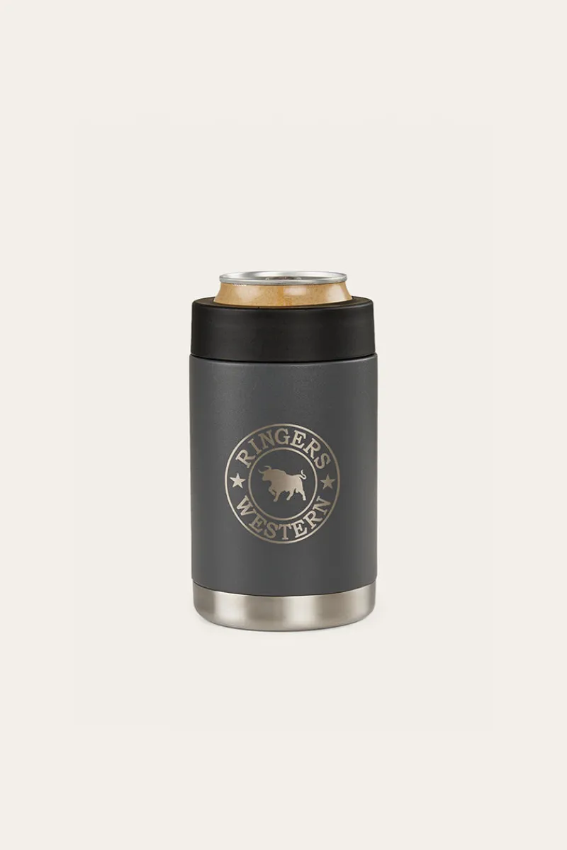 Online Ringers Western Escape Can Cooler - Charcoal