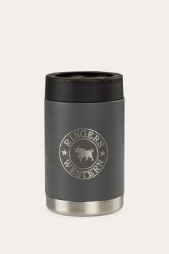 Online Ringers Western Escape Can Cooler - Charcoal