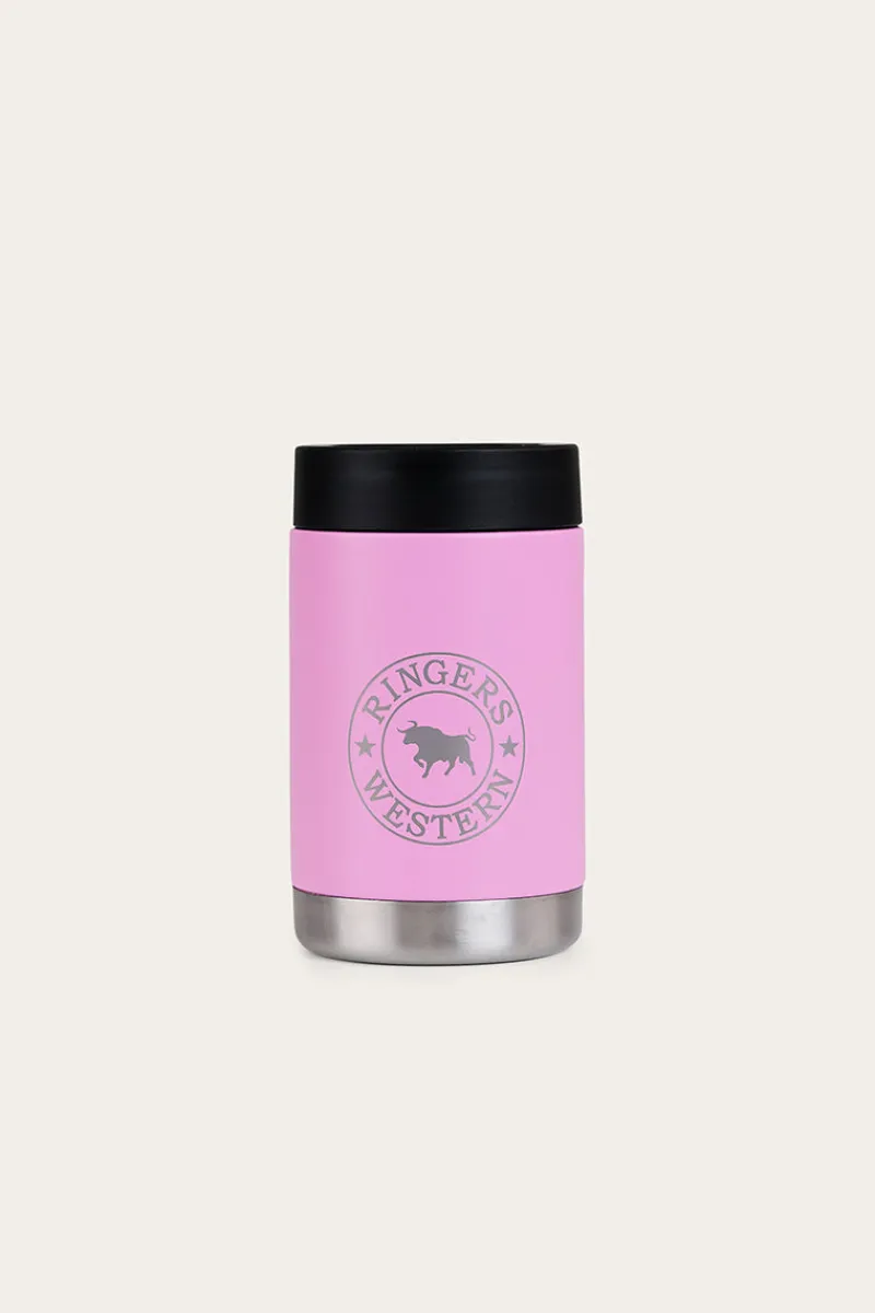 Discount Ringers Western Escape Can Cooler - Pastel Pink