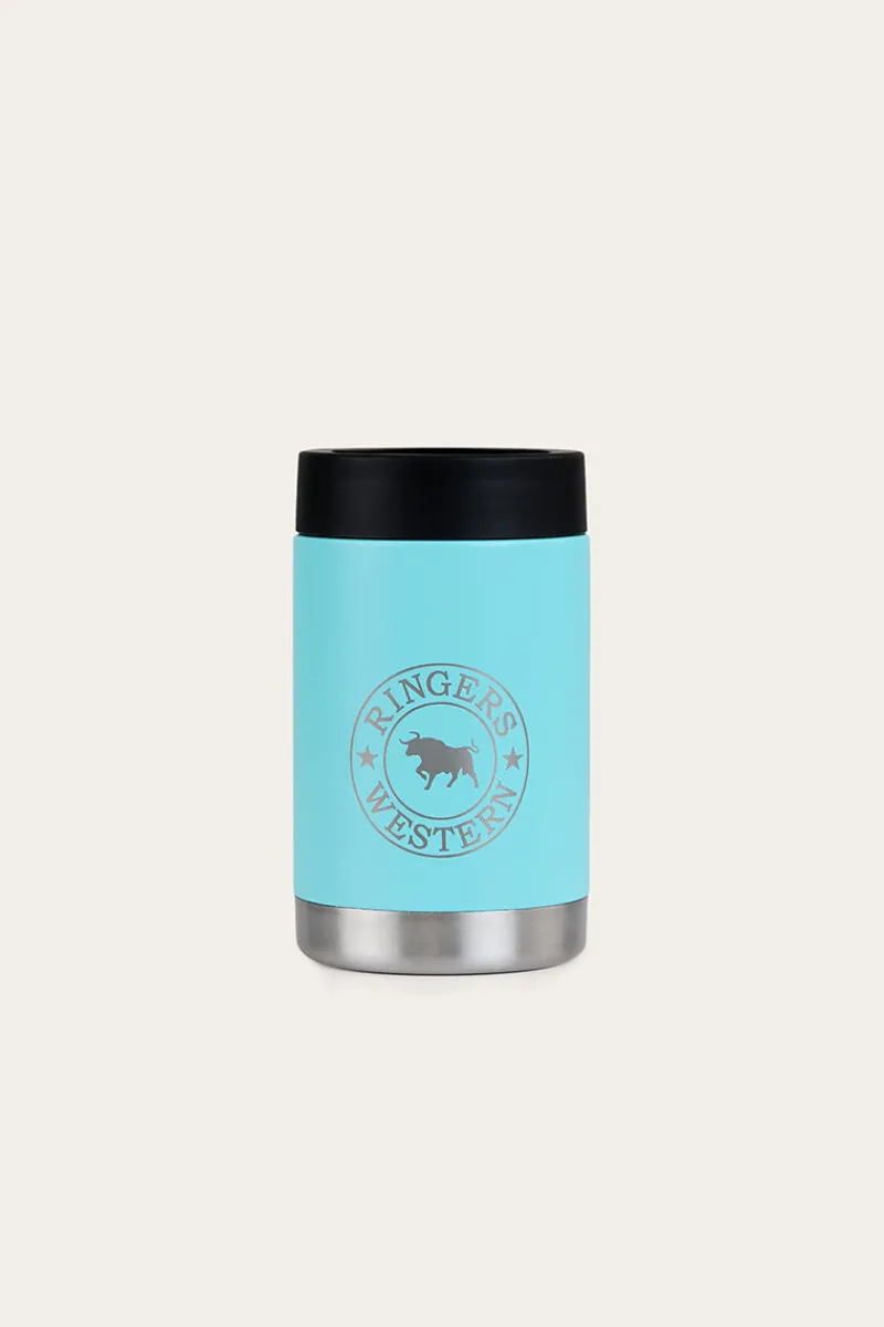 Clearance Ringers Western Escape Can Cooler - Turquoise