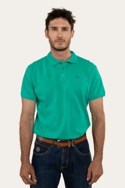 Best Ringers Western Essential Mens Polo - Green