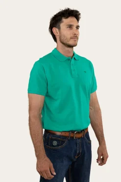 Best Ringers Western Essential Mens Polo - Green