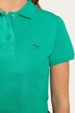 Sale Ringers Western Essential Womens Polo - Green