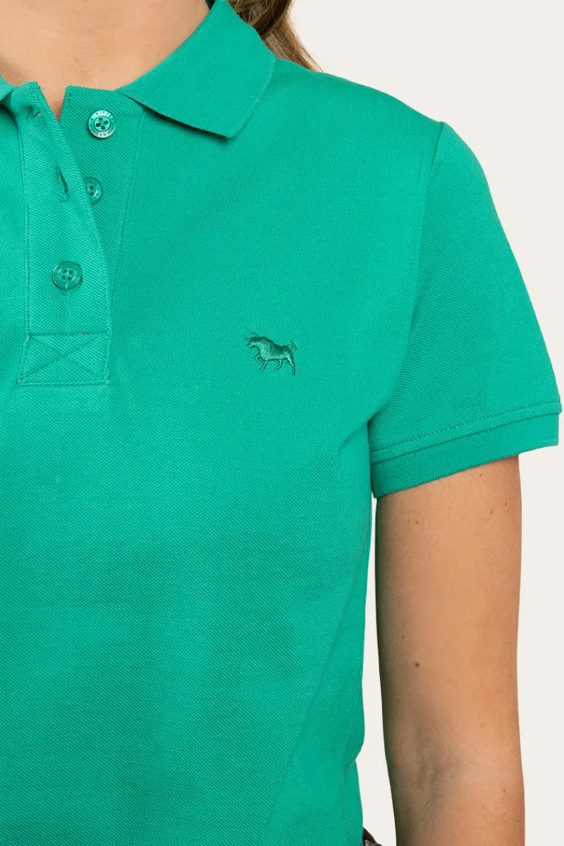 Sale Ringers Western Essential Womens Polo - Green