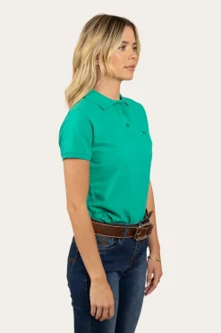 Sale Ringers Western Essential Womens Polo - Green