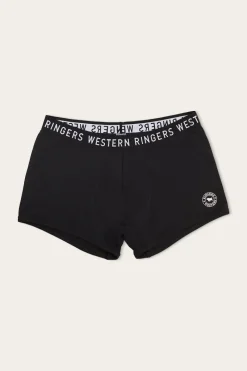 Online Ringers Western Everyday Mens Trunk - Black