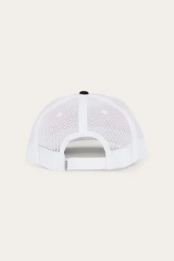 Outlet Ringers Western Garage Trucker Cap - Melon/Black