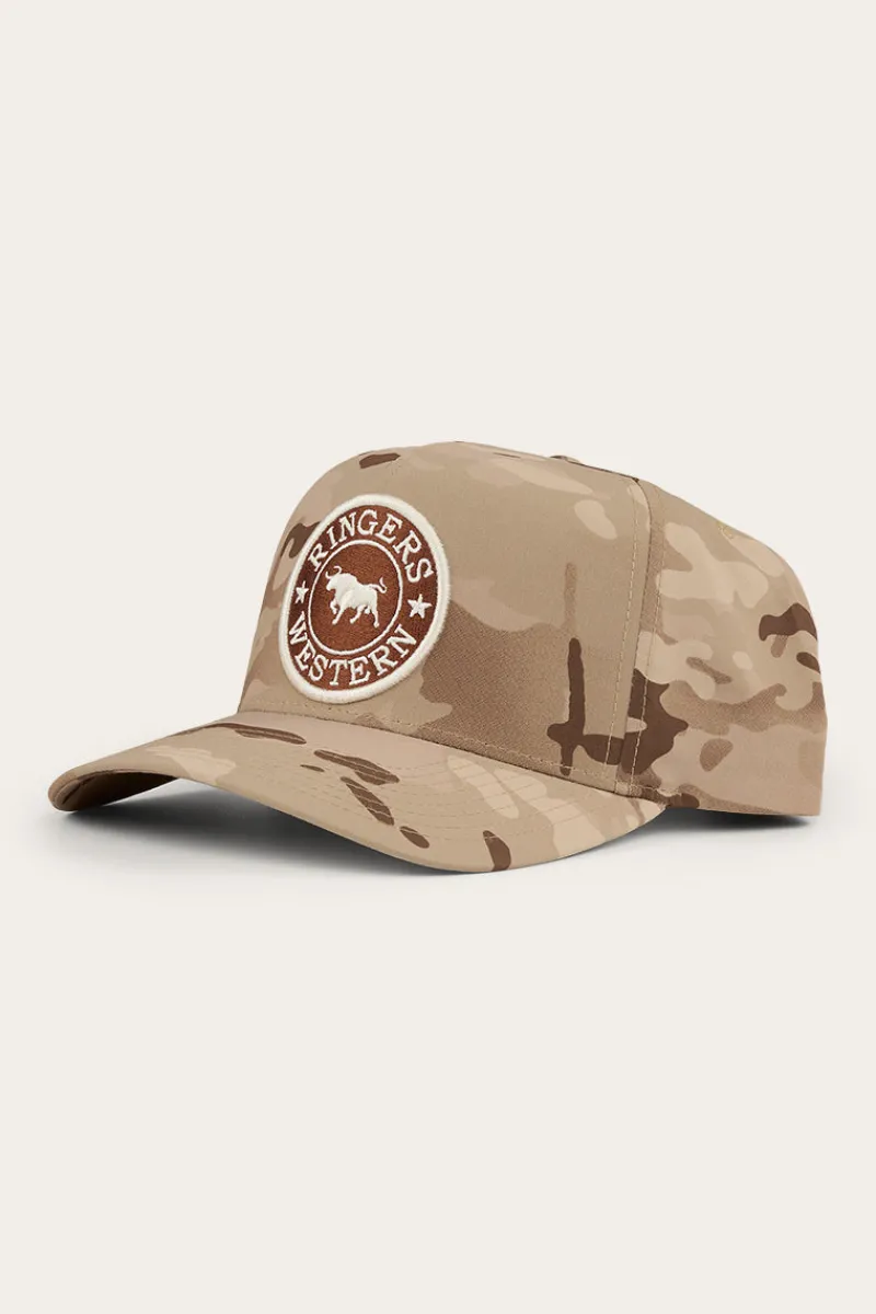 Online Ringers Western Grover Tech Baseball Cap - Desert Camo