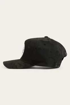 Ringers Western Grover Tech Baseball Cap - Black / Camo