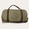 Sale Ringers Western Gundagai Duffle Bag - Khaki with Deep Brown Print