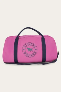 Sale Ringers Western Gundagai Duffle Bag - Orchid with Dark Navy Print