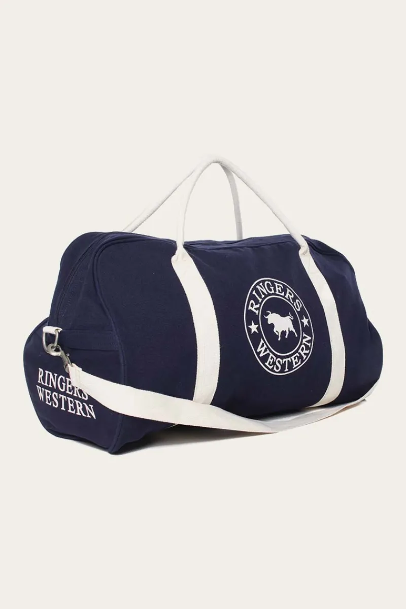 Clearance Ringers Western Gundagai Duffle Navy/Natural