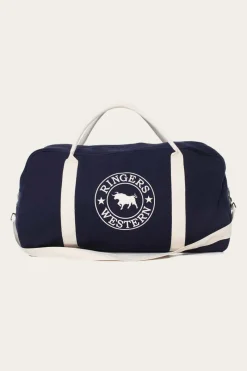 Clearance Ringers Western Gundagai Duffle Navy/Natural