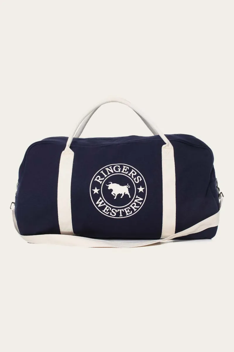 Clearance Ringers Western Gundagai Duffle Navy/Natural
