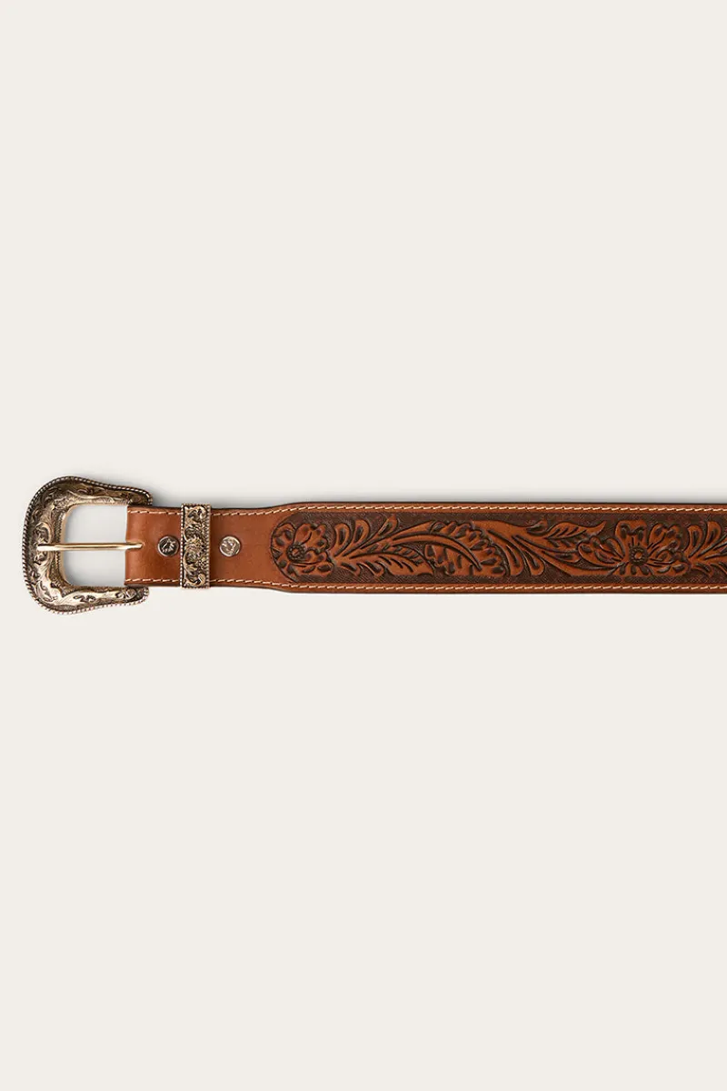 Discount Ringers Western Holster Belt - Brown / Silver