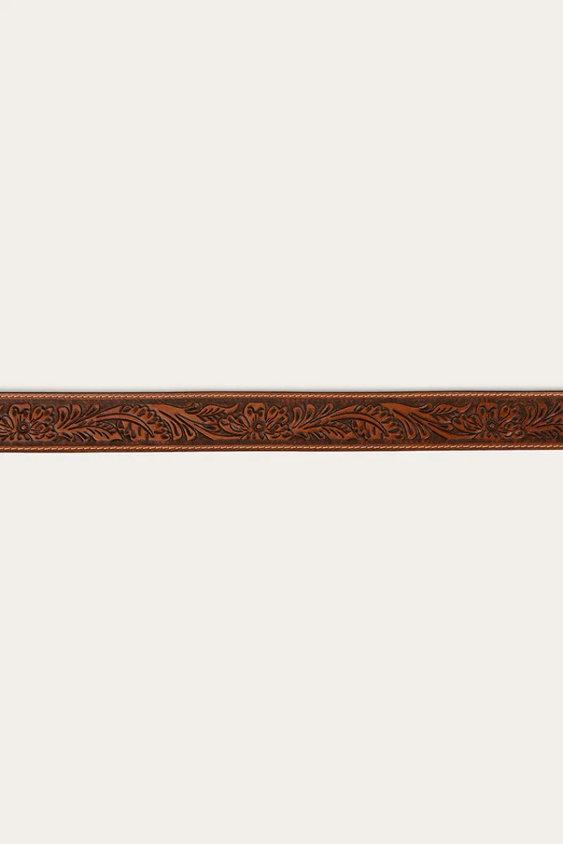 Discount Ringers Western Holster Belt - Brown / Silver