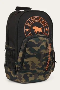 Online Ringers Western Holtze Backpack - Black/Camo