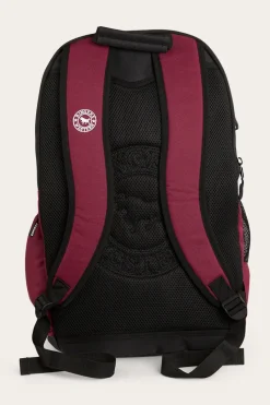 Online Ringers Western Holtze Backpack - Burgundy/Black