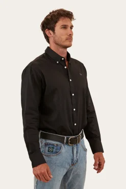 Sale Ringers Western Homestead Mens Dress Shirt - Black
