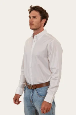 Clearance Ringers Western Homestead Mens Dress Shirt - White