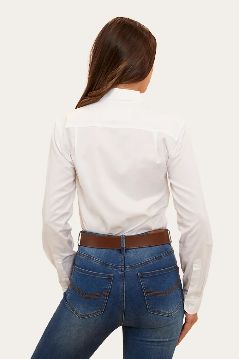 Best Ringers Western Homestead Womens Dress Shirt - White