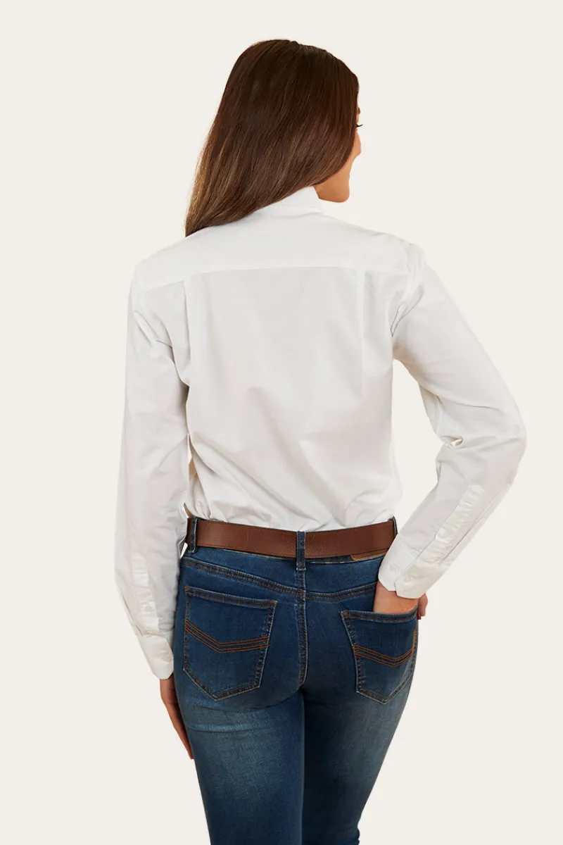 New Ringers Western Hope Womens Dress Shirt - White