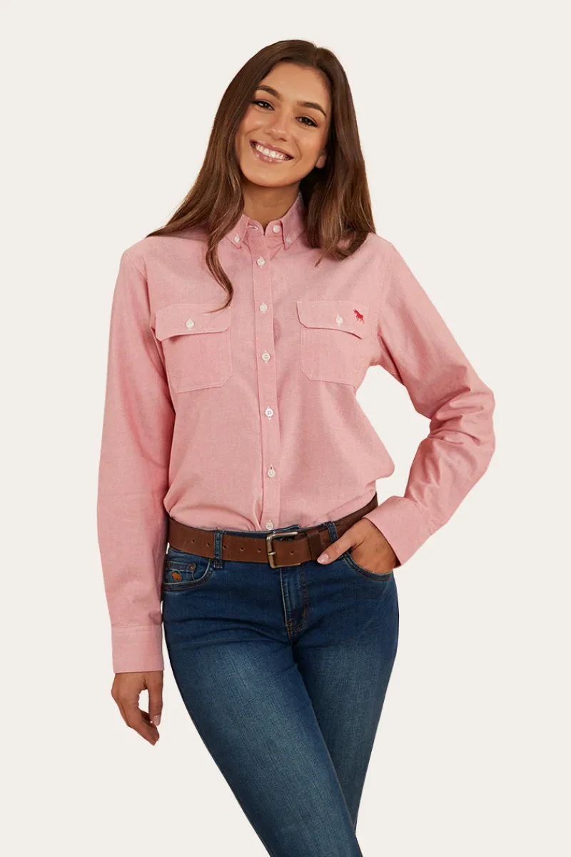 Hot Ringers Western Hope Womens Dress Shirt - Red