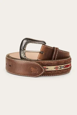 Discount Ringers Western Indiana Belt - Burnt Brown