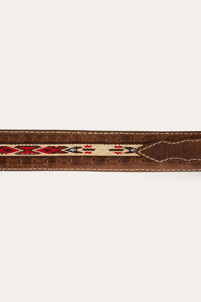 Discount Ringers Western Indiana Belt - Burnt Brown