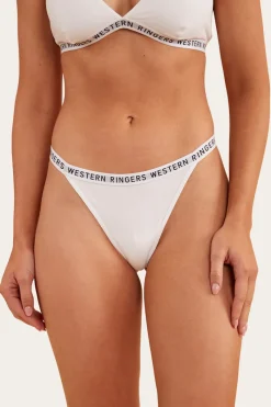 Discount Ringers Western Isla Womens G-String - White