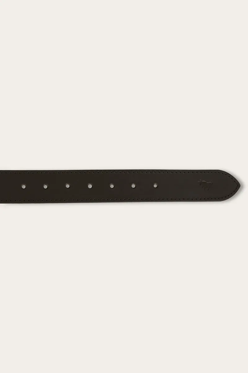 Ringers Western James Belt - Black / Silver