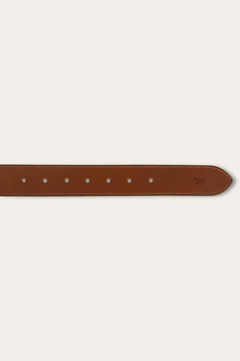 New Ringers Western James Belt - Tawny Brown / Gold
