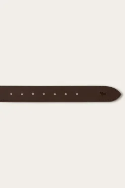 Ringers Western James Kids Belt - Dark Brown / Gold