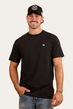 Discount Ringers Western Jarrahdale Mens Classic Fit T-Shirt - Black