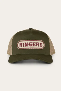 Sale Ringers Western Jaxton Trucker Cap - Khaki