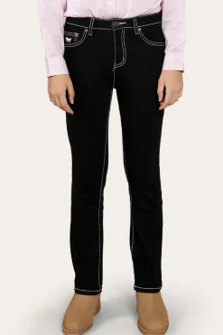 Online Ringers Western Joey Cowgirl Jean - Dark Blue