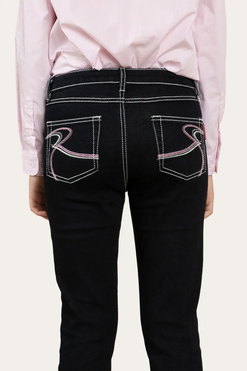 Online Ringers Western Joey Cowgirl Jean - Dark Blue