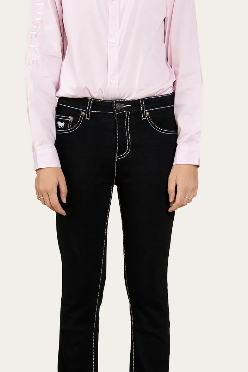 Online Ringers Western Joey Cowgirl Jean - Dark Blue