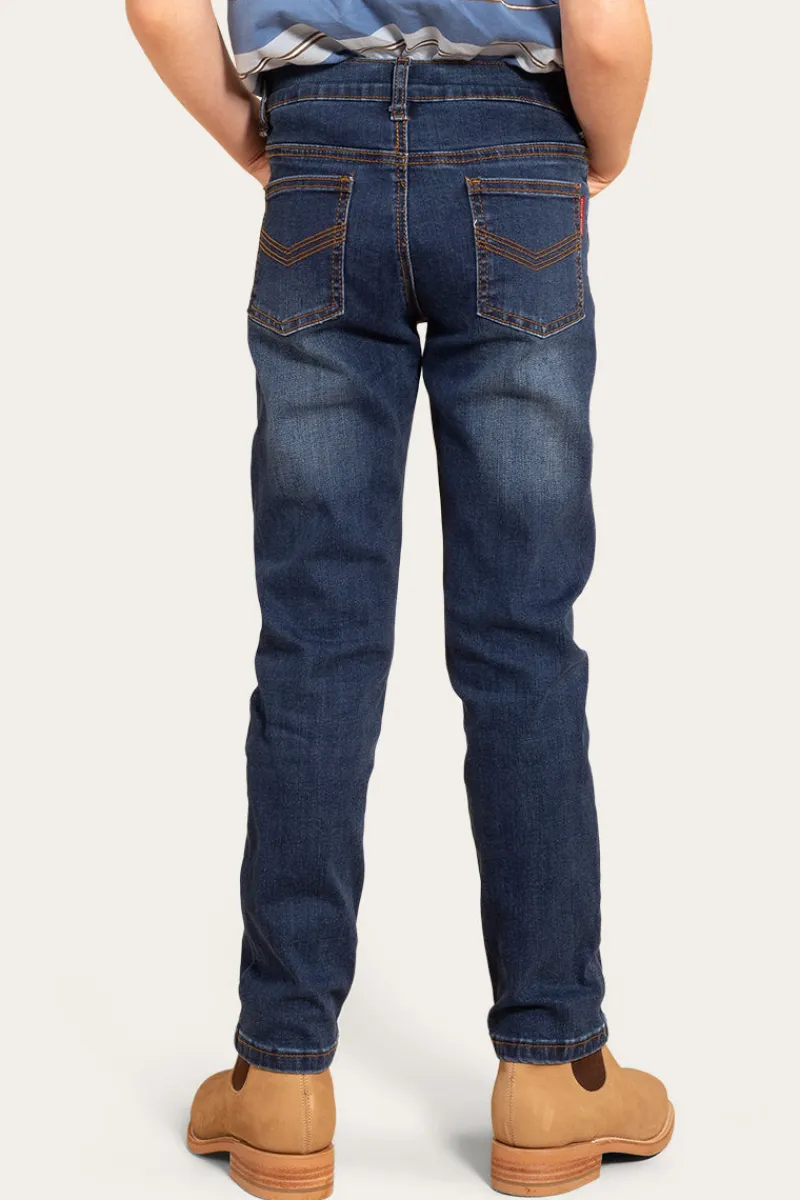 Clearance Ringers Western Junior Kids Jean Classic Blue