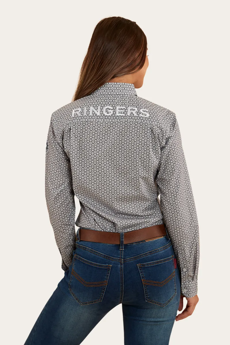 Sale Ringers Western Kacey Womens Dress Shirt - Blue