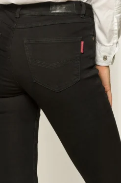 Discount Ringers Western Katherine Womens Mid-Rise Bootleg Jeans - Black