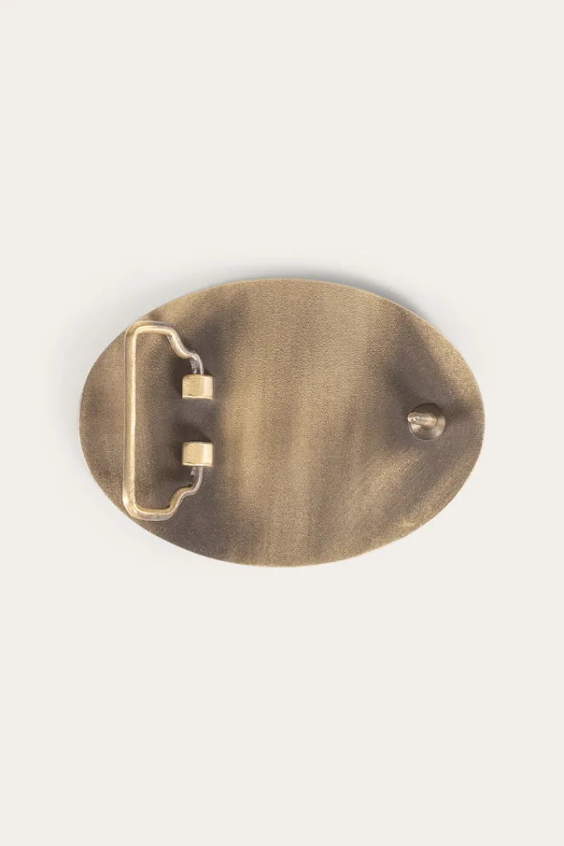 Discount Ringers Western Kelby Belt Buckle - Gold