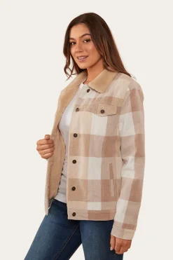 Online Ringers Western Killawarra Womens Corduroy Jacket - Woodsmoke