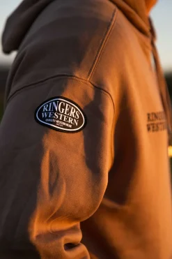 Sale Ringers Western KNX Oversized Unisex Hoodie - Camel