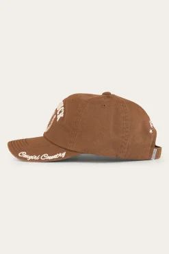 Clearance Ringers Western Lady Luck Baseball Cap - Saddle Brown