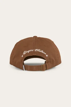 Clearance Ringers Western Lady Luck Baseball Cap - Saddle Brown